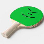 Green Weenii Ping Pong Paddle Tafeltennisbatje (Voorkant Gekanteld)