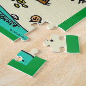 Green Weenii "Pirate Party" Jigzaag Puzzle Legpuzzel (Zijkant)