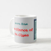 Green Weenii "Silence of the Clams" Mug (Devant gauche)