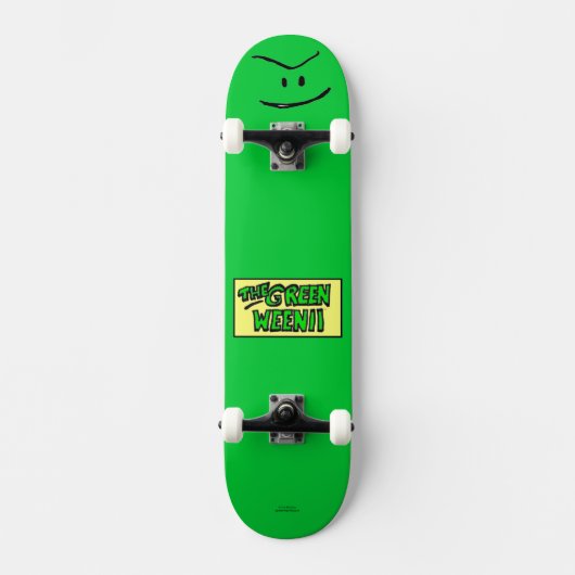 Green Weenii Skateboard met Trucks 'n Wheels (Voorkant)