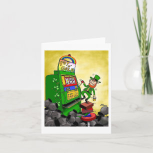 Green Weenii "The Luck of the Irish" Note Kaart
