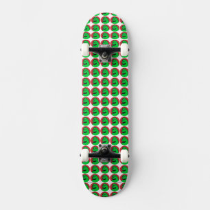 Green Weenii "Weenii Head" Skateboard (w/wheels)