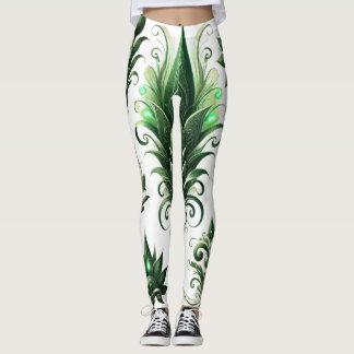 "Green Well: Natuur-geïnspireerd openbaar ontwerp" Leggings