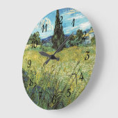 Green Wheat Field Vincent van Gogh Grote Klok (Hoek)