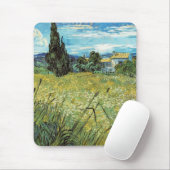 Green Wheat Field Vincent van Gogh Muismat (Met muis)