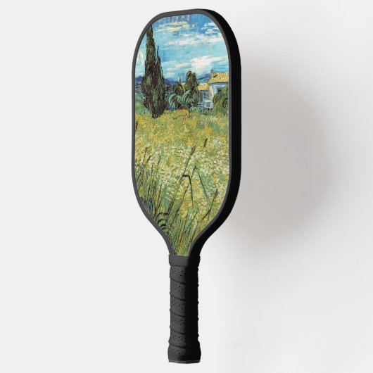 Green Wheat Field Vincent van Gogh Pickleball Paddle (Links)