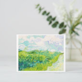 Green Wheat Fields, Van Gogh Briefkaart (Staand voorkant)