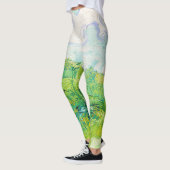 Green Wheat Fields, Van Gogh Leggings (Links)