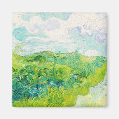 Green Wheat Fields, Van Gogh Magneet (Voorkant)