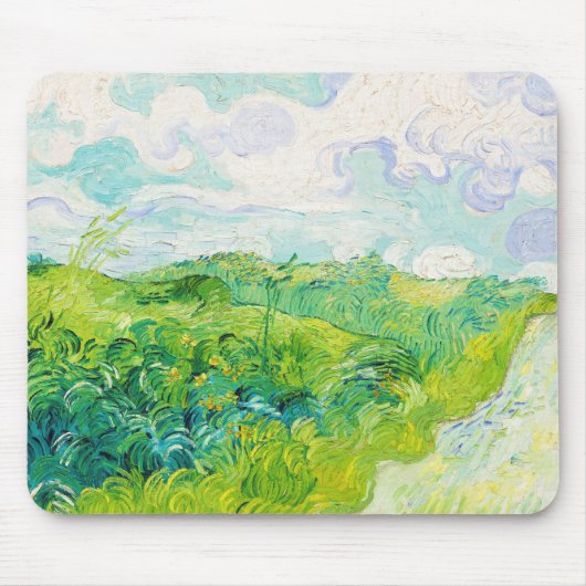Green Wheat Fields, Van Gogh Muismat (Voorkant)