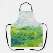 Green Wheat Fields, Van Gogh Schort (Voorkant)