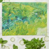 Green Wheat Fields, Van Gogh Theedoek (Gevouwen)