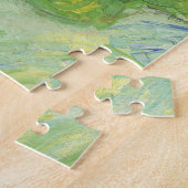 Green Wheat Fields Vincent Van Gogh fine art Legpuzzel (Zijkant)