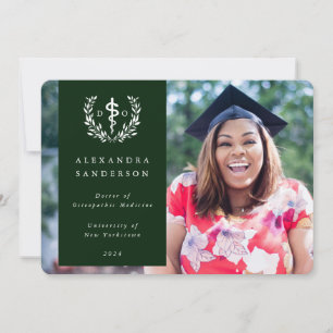 Green+White Doctor in de osteopathische geneeskund Aankondiging