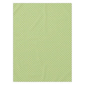 Green White Gingham Tafelkleed (Voorkant)
