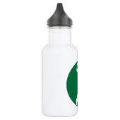 Green White Golfer Golf, gepersonaliseerd Waterfles (Links)