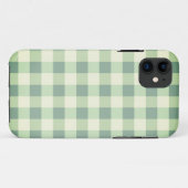 Green & White Play Gingham Case-Mate iPhone Case (Achterkant (horizontaal))