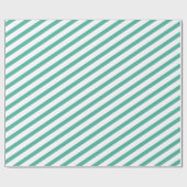 green-white stripes – grün-weiß gestreift cadeaupapier (Vlak)