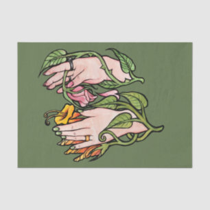 Green Witch Magick Tissuepapier