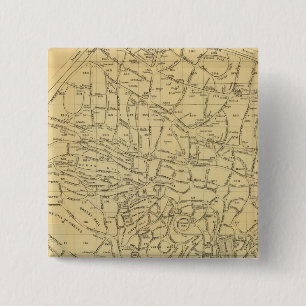 Green Wood begraafplaats Vierkante Button 5,1 Cm
