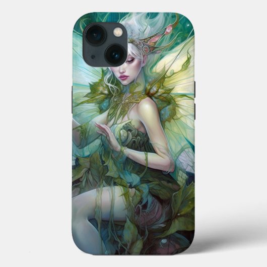 Green Woodland Fairy Fantasy Art Case-Mate iPhone Case (Achterkant)