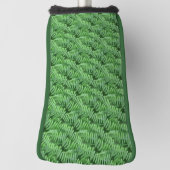 Green Woodland Ferns Pattern Natuur Golfheadcover (Draai 90)