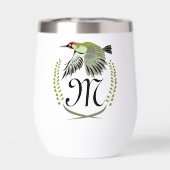 Green woodpecker à Flight monogram (Arrière)