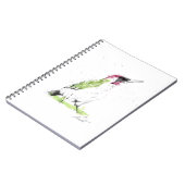 Green Woodpecker Notitieboek (Linkerzijde)