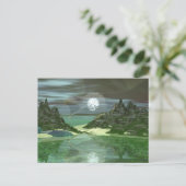 Green World Eagle Briefkaart (Staand voorkant)