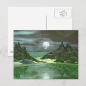 Green World Eagle Briefkaart (Voorkant / Achterkant)