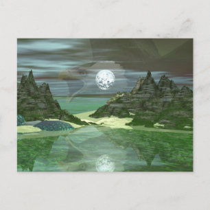 Green World Eagle Briefkaart