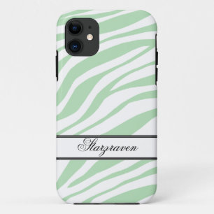 Green Zebra Imprimer iPhone 5 Coque personnalisé