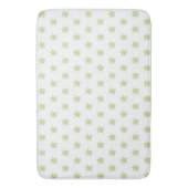 Green Zee Turtle Pattern Bath Mat (Voorkant Verticaal)