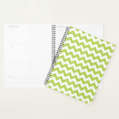 Green Zigzag, Green Chevron, Motif géométrique (Devant avec enveloppe)
