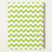 Green Zigzag, Green Chevron, Motif géométrique (Dos)