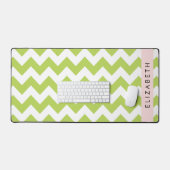 Green Zigzag, Green Chevron, Votre Nom (Clavier et souris)