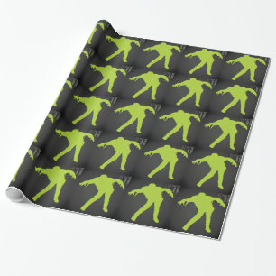 Green Zombie Cadeaupapier