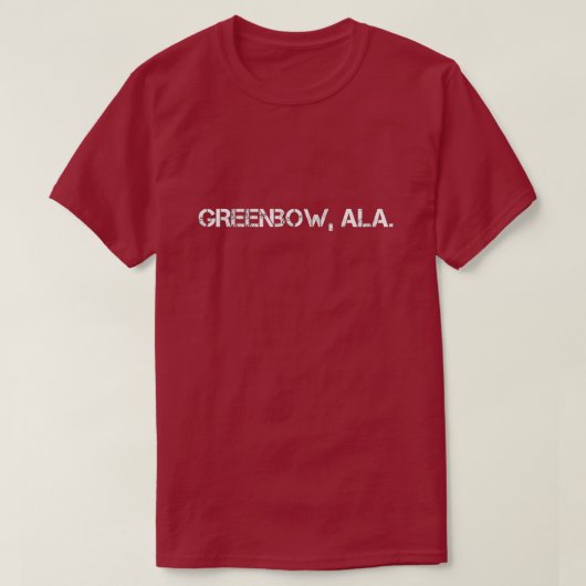GREENBOW Alabama T-shirt (Design voorkant)