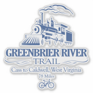 Greenbrier River Trail (RT) Sticker