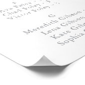 Greene Boho Fleur sauvage Tableau alphabétique des (Coin)