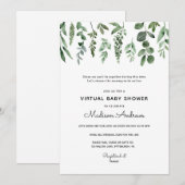 GreenEnergy Virtual Baby shower Kaart (Voorkant / Achterkant)