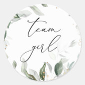 Greenere team girl stickers (Voorkant)