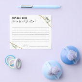 Greenery Advice for Couple douche Flyer (Enkel)