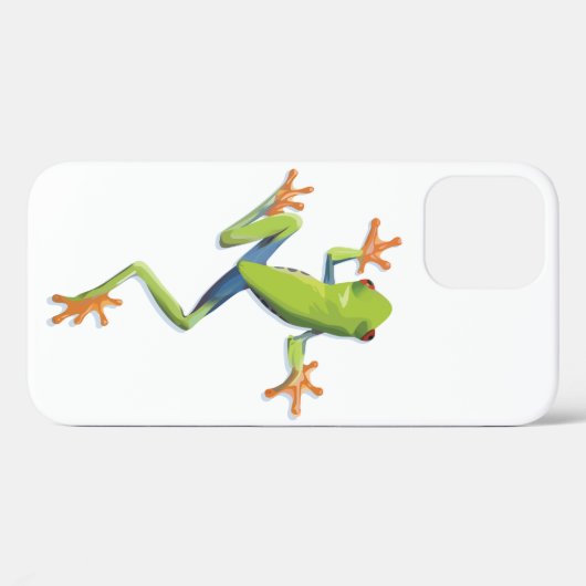 Greenery Amphibian Tree-Frog Case-Mate iPhone Case (Achterkant (horizontaal))