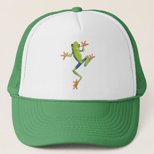 Greenery Amphibian Tree-Frog Trucker Pet (Voorkant)