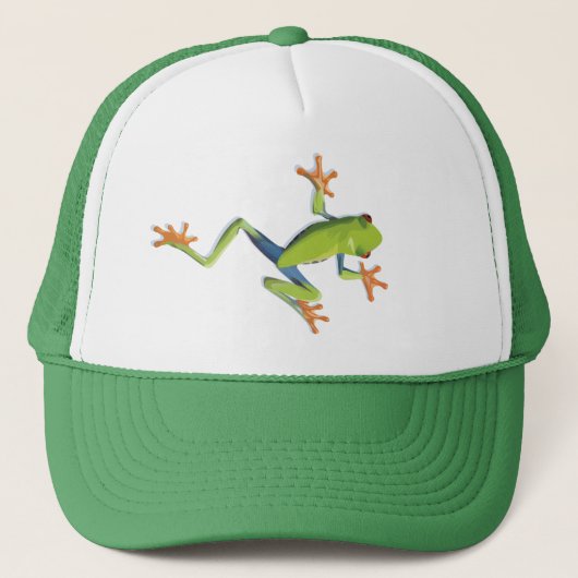 Greenery Amphibian Tree-Frog Trucker Pet (Voorkant)