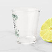 Greenery Bachelorette Party Shot Glass Glas (Rechts)