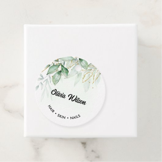 Greenery Bedankjes Labels (In situ)