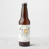 Greenery Beers Cheers Baby is een brouwerij-pleist Bier Etiket (Voorkant)
