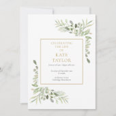 Greenery Begrafenis Orde van de Dienst Programma K (Voorkant)